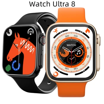 Ultra 8 NFC Smart Žiūrėti Vyrams, Moterims, Bluetooth Balso Skambučio Muzikos Širdies ritmo Vandeniui 2022 Fitneso Miego Stebėti Sporto Smartwatch  5