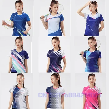 Naujas 2021Tennis Marškinėliai Moterims, Gmae Ping Pong Megztiniai Moterų,Moterų badmintono T-shirt Vaikas sportiniai marškinėliai,Tinklinis Marškinėliai Drabužių  5