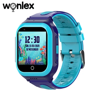 Wonlex Smart-Laikrodžiai Vaikai GPS Seklys Smart 4G Vaizdo KT24S Kamera Geografinė Vieta Locator SOS GPS Žiūrėti Vandeniui Baby Sport Laikrodis  5