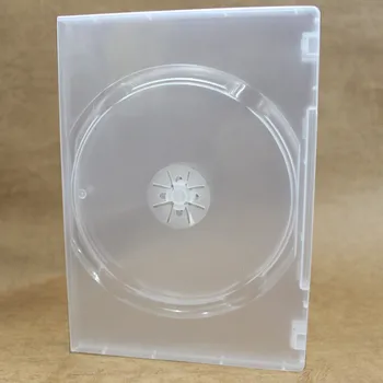 CD Laikymo Dėžutė Disko Dėžutė dviejų dalių CD Atveju, DVD Plastikinis DVD Dėžutė Disko Organizatorius Homeuse Saugojimo Dėžutė  5