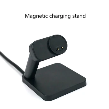 1 Vnt Magnetinio Įkrovimo Stovas Suderinama Xiaomi Mi Juosta 6/5 Smart Juosta Žiūrėti Įkroviklis, Laikiklis  1