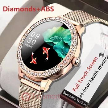 Deimantai Smart Watch Moterų Gražių Smartwatch Širdies ritmo Monitorius Miego Smart Laikrodis Lady Fitneso Sporto Smart-žiūrėti, Skirta 