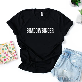 Shadowsinger Marškinėliai Sarah J Masas ACOTAR Marškinėlius Sosto Stiklo T-Shirt Mokytas Dovana Unisex Grafinis T Marškinėliai trumpomis Rankovėmis Tees  5