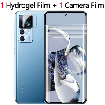 hidrogelio filmas + kamera filmas xiaomi 12t pro soft screen protector mi-12t xiaomi 12 lite hidrogel mi12t 12x xiaomi 12 t pro  10