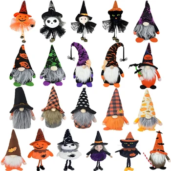 1Pc Beveidis Gnome Helovinas Lėlės Moliūgų Ragana Katė Kabo Pakabukas Vaikams Dovanų, Žaislų, 