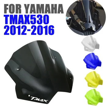 Motociklo priekinį Stiklą Už Yamaha TMAX530 T-MAX TMAX 530 2012 - 2016 pertvara nuo Vėjo Priekinio Lauktuvės Guard Apsaugos Cupula  3