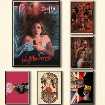 29 Dizaino Buffy The Vampire Slayer Whitepaper Plakato Meno Tapybos Juokinga Siena Lipdukas Kavos Namai Baras 2  5