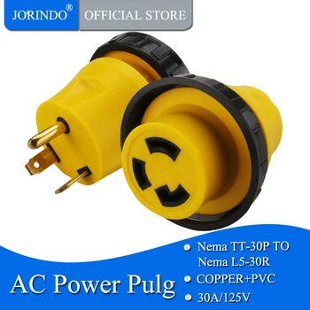 JORINDO [TT-30P, kad L5-30R] Plugrand Generatorius Adapteris RV 30Amp TT-30P, kad L5-30R 30Amp 3-Šakės, Fiksavimo Adapteris  2