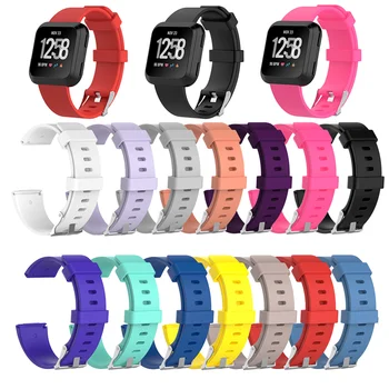 Minkšto Silikono Dirželis Fitbit Versa 2 Smartwatch Pakeitimo Juostos Fitbit Atvirkščiai Lite Watchband Apyrankė Priedai  10