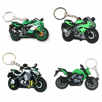 3D Motociklų Aksesuarai, Motociklų Pultelio Guminiai Motociklo Key Chain Z1000 ER6N ZX6R Lokomotyvo modelis  10