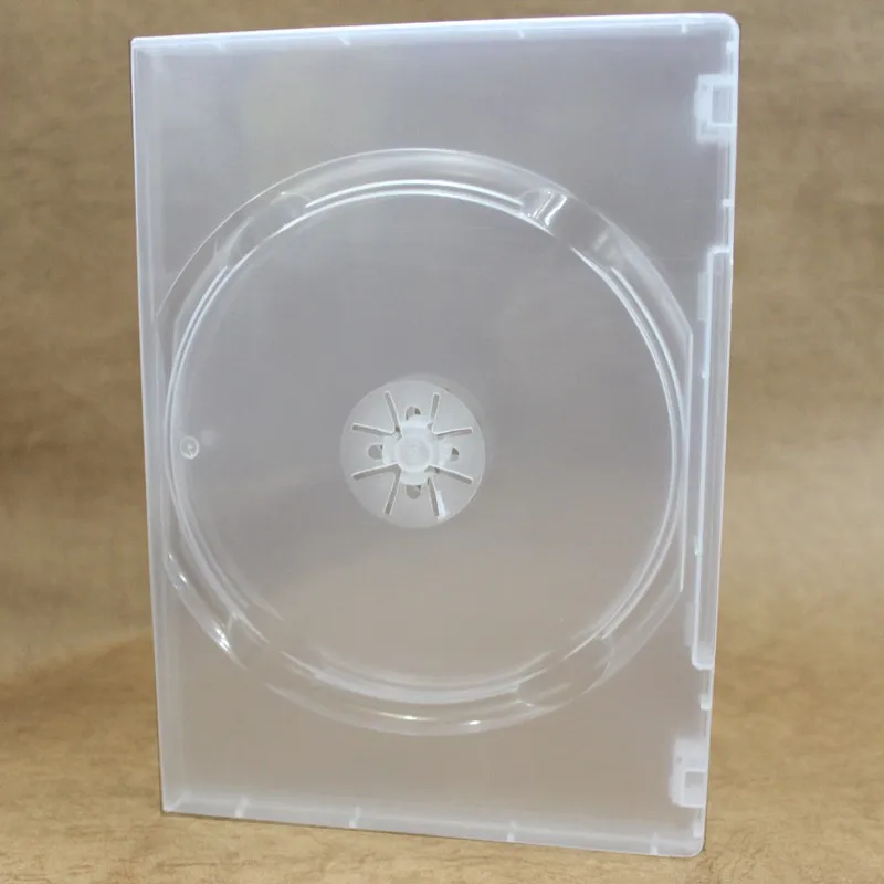 CD Laikymo Dėžutė Disko Dėžutė dviejų dalių CD Atveju, DVD Plastikinis DVD Dėžutė Disko Organizatorius Homeuse Saugojimo Dėžutė