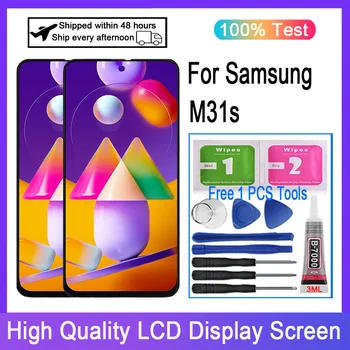 TFT Samsung Galaxy M31s SM-M317F SM-M317F/DS LCD Ekranas Jutiklinis Ekranas skaitmeninis keitiklis Pakeitimo  10