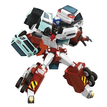 4 IN 1 Tobot Quatran Transformacijos Robotas Automobilių Žaislai Korėja Animacinių filmų Broliai Anime Tobot Deformacijos Automobilių Žaislai Vaikams Dovanų  5