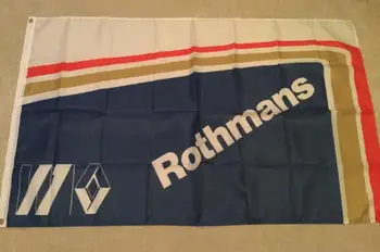 custom dovana 3x5ft poliesteris vėliavos su rothmans Reklama 3ftx5ft  4