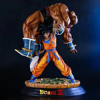Dragon Ball Z Son Goku VS Nappa PVC Veiksmų Skaičius, Surinkimo Modelis Žaislai 42cm  3