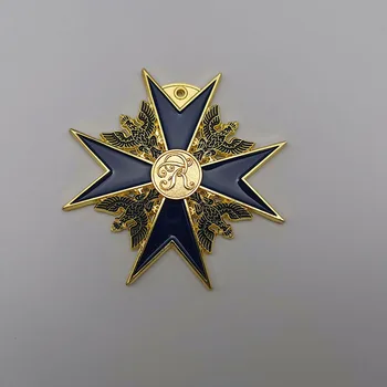 Vokiečių Prūsijos Juoda Medalis Ženklelis Atvartas Smeigtukai Metalo Ženklelis Medalis Suvenyrų Kolekcija  10
