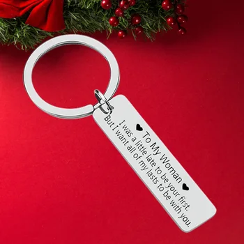 Karšta, Kad Mano Moteris Keychain Pakabukas Mėgėjams Vaikinas Draugei Gimtadienio, Kalėdų Dovana Key Chain Keyrings  10