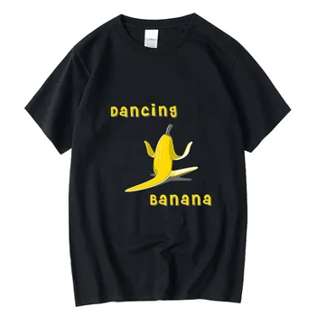 XINYI vyriški marškinėliai 100% medvilnės atsitiktinis juokinga bananų Spausdinti laisvi o-kaklo cool marškinėliai vyrams trumpomis rankovėmis juokinga t-shirt vyrai tees  10