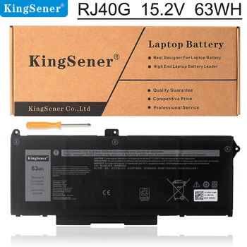 KingSener Naujas RJ40G Nešiojamas baterija Dell Precision 3560 Serijos 01K2CF 075X16 15.2 V 63WH Nemokamai Įrankiai  10