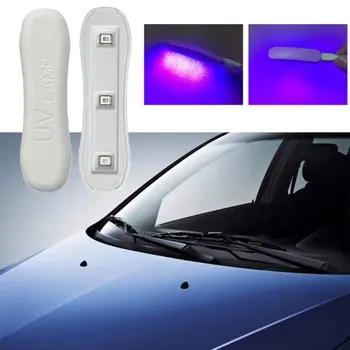 Universalus Auto Stiklo Išgydyti Šviesa Lange Dervos Išgydyti UV Lempos Apšvietimo prekinis, galinis Stiklo Taisymo Įrankis Aukštos Kokybės Automobilių Reikmenys Įtaisą  4