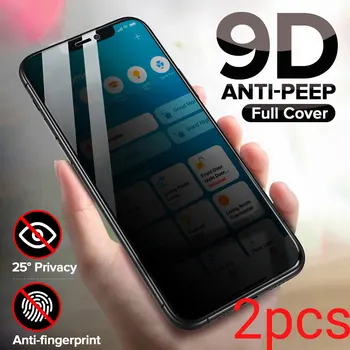 1-2vnt Privacy Screen Protector for Xiaomi Poco Pro X4 X3 NFC F3 F4 GT M4 M3 Mi 11T 11 Lite 10T 9T 9 SE MAX 3 Anti Spy Stiklo  5