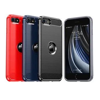 Padengti iPhone SE 2022 Atveju iPhone, SE 2022 Padengti Capas Atgal Minkštos TPU Case For iPhone 12 13 Pro Max Mini SE 3 2022 Fundas  5