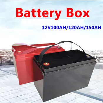 GTK ličio baterija, dėžutė 12V 24V 48V 100ah 120ah 150ah li jonų lifepo4 LTO baterija ABS+PC battery empty atveju  5