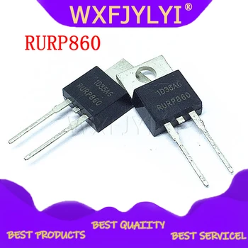 5vnt/daug RURP860 TO-220 8A 600V greitai atsigauna diodų naujas  10