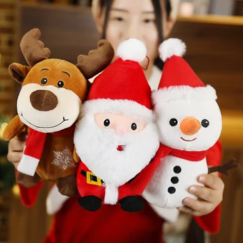 23-50cm Mielas Kalėdų Senelis Kalėdų Senį Elnias Pliušiniai Žaislai Įdaryti Minkštas Gyvūnai, Lėlės Mergaitėms, Vaikams, Kalėdų Dovanos, Namų Dekoro  10