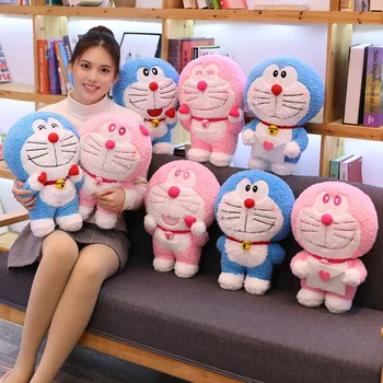 45/60cm Naujų Anime Stand By Me Doraemon Pliušiniai Žaislai, Minkšti Cute Kačių, Lėlės Aukštos Kokybės iškamša Pagalvę Vaikams Mergaitėms Dovanų  10