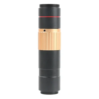 Pramonės Mikroskopo Vaizdo Kamera 5.0 mp Reguliuojamas 600X Zoom CS C Mount Objektyvas Telefonas, Touch Ekranas Lankstus Plokščias Kabelis Žymės  5