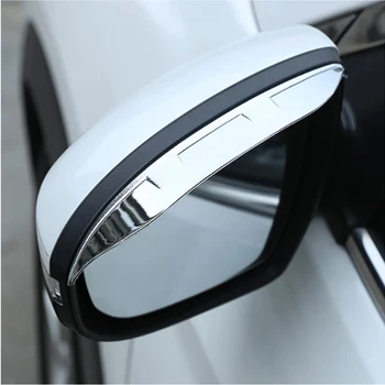 Galinio vaizdo veidrodėlis lietaus antakių specialių automobilių apsisukimas veidrodis lietaus skydelis padengti apdailos Reikmenys Hyundai Tucson 2015-2019  5