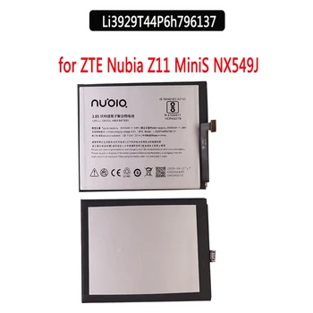 Originalus baterijos Li3929T44P6h796137 Baterija ZTE Nubija Z11miniS Z11 miniS NX549J Z17mini Z17 mini NX569H NX569J Baterija 3000m  10