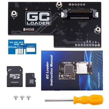 Naujas Nintendo GC Loader Lite Su SD2SP2 Adapteris TF Card Reader for GameCube Konsolė(DOL-001/DOL-101)  10