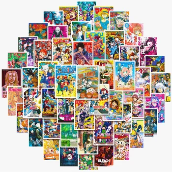 10/30/50PCS Sumaišykite Anime ir Animacinių filmų Plakatai, Lipdukai, One Piece, Naruto 