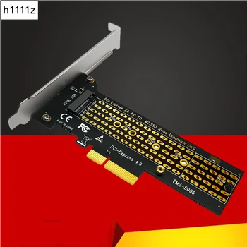 M. 2 NVME SSD į PCIe 4.0 Adapteris Riser Card 64Gb SSD PCI Express X4 Adapteriu KOMPIUTERIO PCI-E GEN4 Visu Greičiu už Chia Kasyba  10