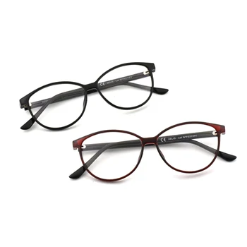 DOISYER Naujų suaugusiųjų anti-mėlyna šviesa akinius retro akiniai, rėmeliai plastikinių akinių rėmelių ultra light mados butas moterims, akinių rėmeliai  10