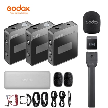 Godox – MoveLink M1 M2 Belaidžio Lavalier Microphone, 2.4 GHz, VEIDRODINIŲ fotoaparatų, vaizdo kameros, išmanieji telefonai ir planšetiniai kompiuteriai Jums  10