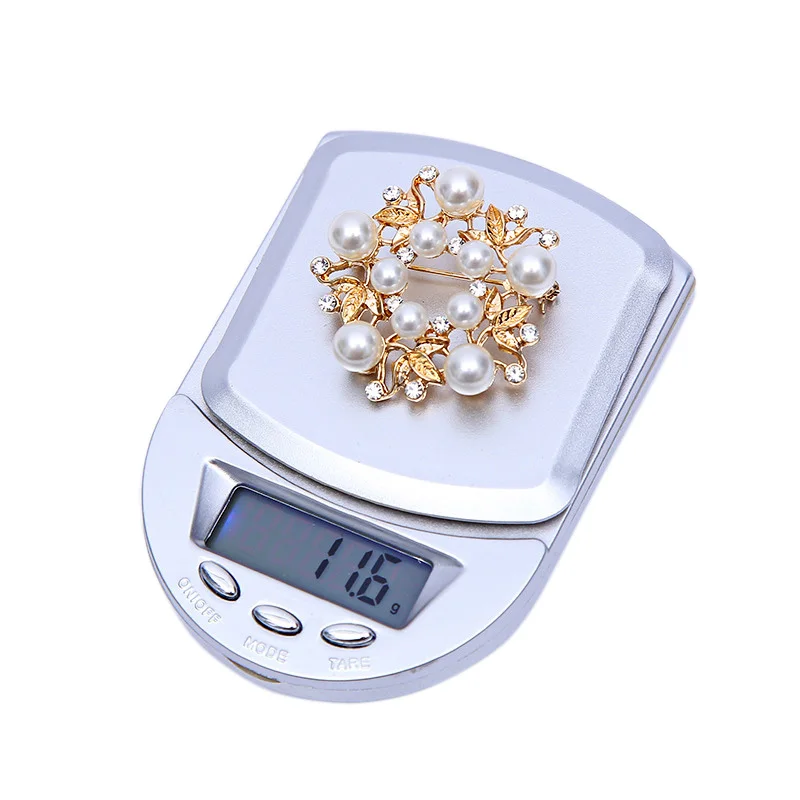 Mini tikslūs Elektroniniai svorio balansas Papuošalai Masto 0.01 g mini nešiojamas kišenėje aukso monetos bilancia skaitmeninės skalės